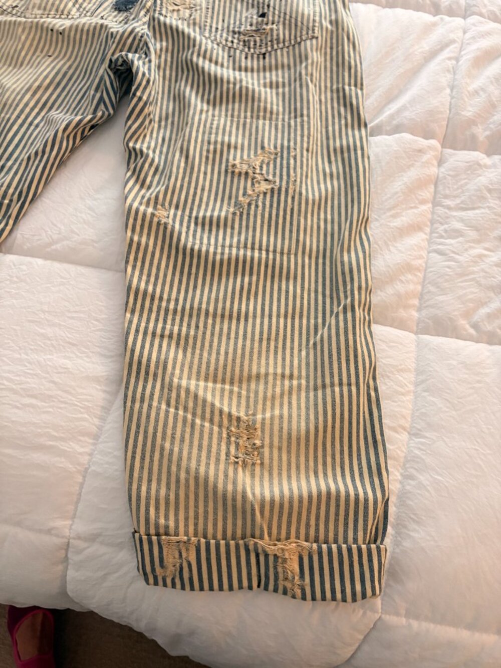 Magnolia Pearl Railroad Striped Miner Denims Union Pacific #151 - EC - Picture 7 of 8